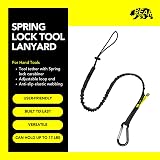 BearTOOLS Tool Lanyard 8KG Max Load 90cm Shock Cord Carabiner Fall Restraint view 2