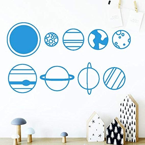 Cartoon Star WallSticker Vinyl Art Home Decor for