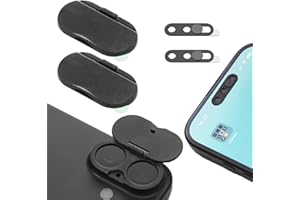 MonTelulu iPhone Front Camera Privacy Cover - Compatible with iPhone 16/17 | Privacy & Security Protection, No Impact on Face