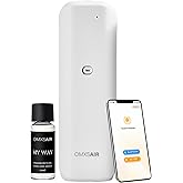 Waterless Wall Plug in Diffuser - Coverage 700 Sq.FT - Nanotechnology Plug in Scent Diffuser for Essential Oils- for Hotel and Home or Office - Smart Bluetooth APP Operation(White)