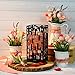 Levoit Enza Himalayan Salt Lamp, Hand Carved Natural Hymilain Pink Salt Rock Lamps with Metal Housing, Night Light Touch Brightness Dimmable Control, 3 Bulbs, ETL Certfied Cord & Luxury Gift Box