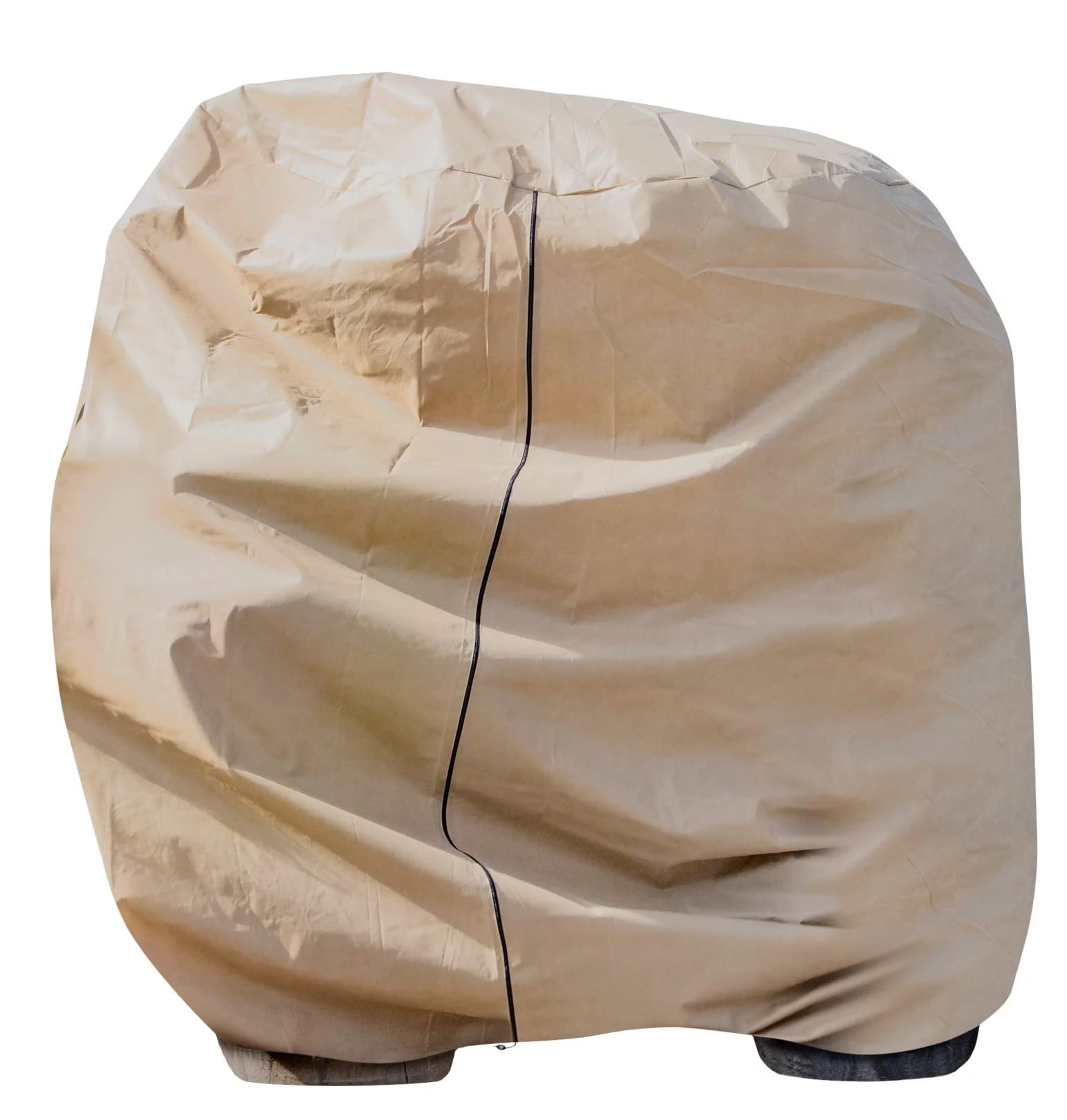 Windhager Superprotect XXXL Winter Fleece Cover, Thermal Fleece, Garden Fleece, Frost Protection and Cold Protection for Trees and Plants, Winter Protection Cover with Cord, 3.9 x 3.5 m, 07438