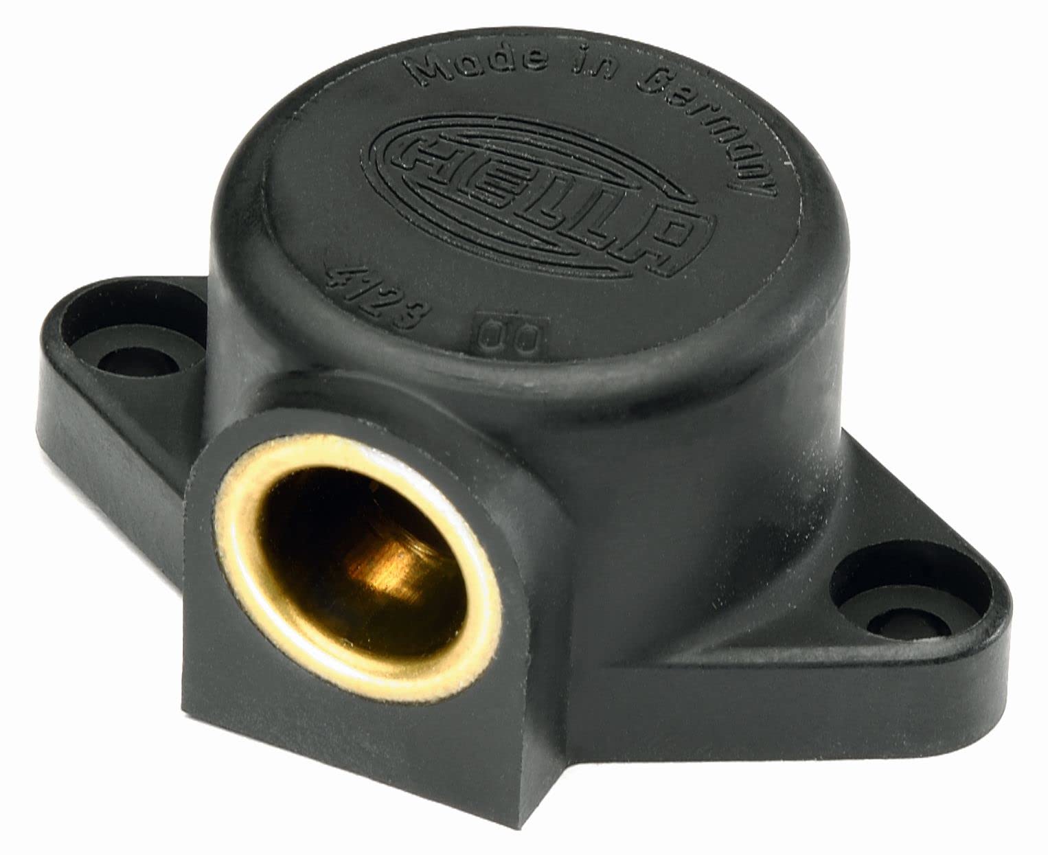 HELLA 8JB 004 123-002 Socket - mounting - Plug: Screw Contact - Synthetic Material Housing - DIN / ISO: 4165