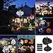 DAXGD Projector Lamp Light 16 Colorful Patterns Replaceable Slides Waterproof Spotlight for Christmas Valentine's Day Halloween Holiday Birthday Party Wedding Outdoor and Indoor