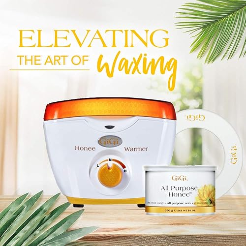 Gigi Mini Honee Warmer GiGi Hair Removal Wax Warmer, With All
