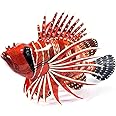 Hand Painted Tropical Lionfish Lion Fish Replica Statue 8"