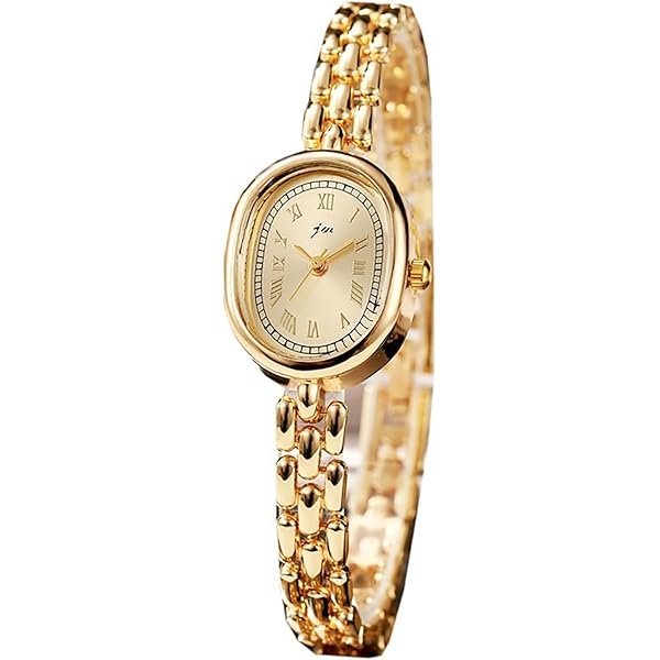 Women\'s Gold Adjustable Strap Stainless Steel Arabic Numerals Luxury Wrist Watch Gold arabic watch women - TikTok Shop main image 4