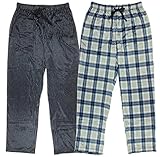 Nautica Men's Sueded Fleece Pajama Pants 2 Pack