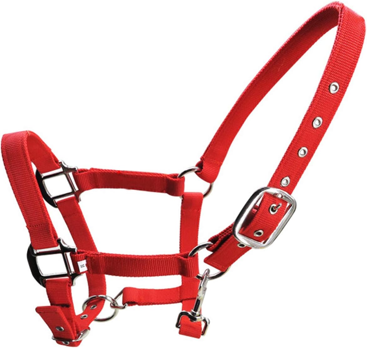 Queen.Y Horse Halter Durable Thickened Adjustable Horse Head Collar Horse Riding Racing Equipment: Sports & Outdoors