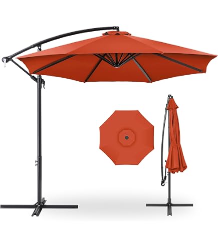 10 Ft Offset Cantilever Patio Umbrella