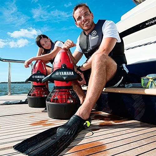 Seascooter auf einem Boot