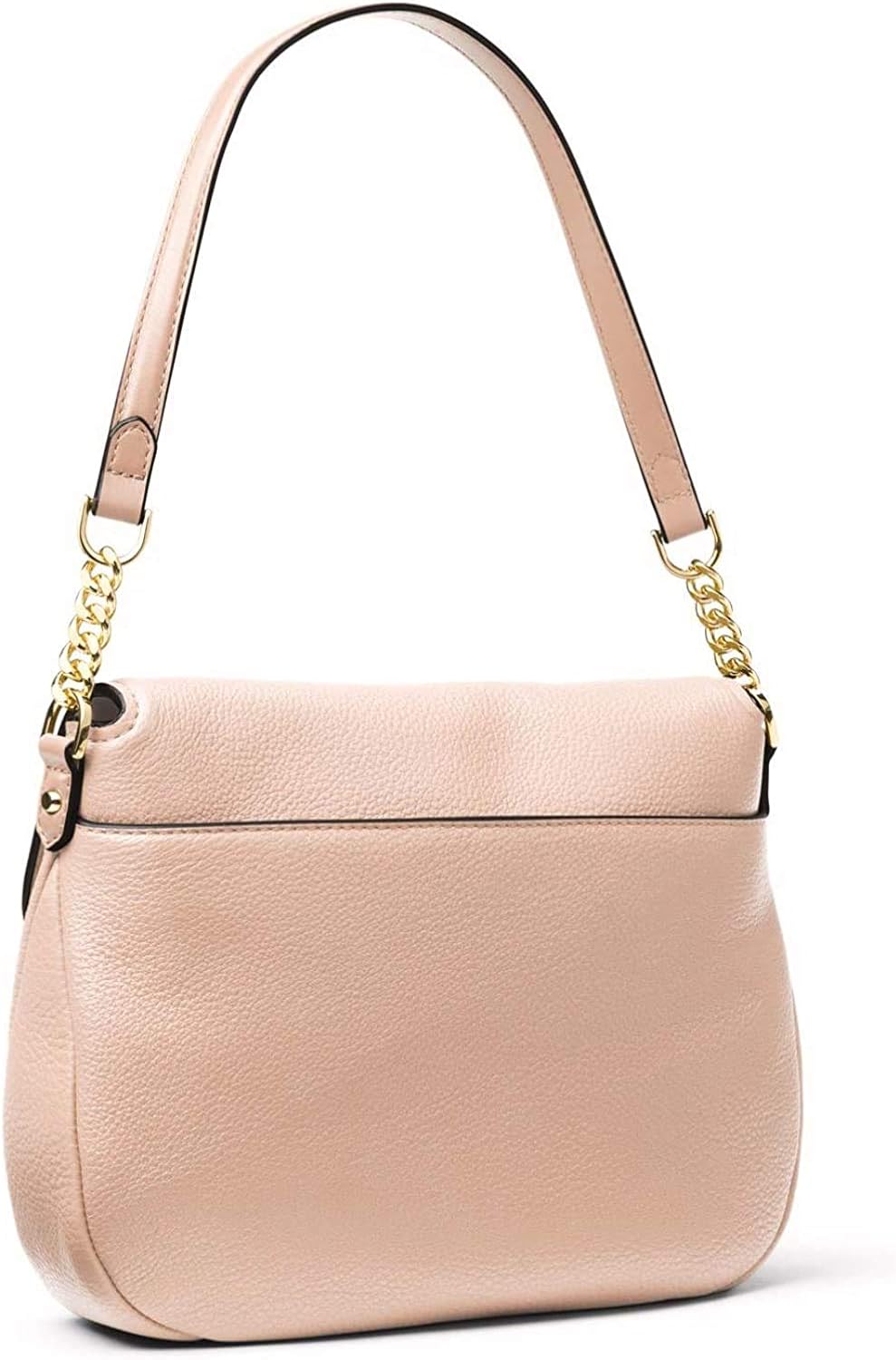 evie medium pebbled leather shoulder bag