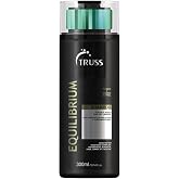 TRUSS Equilibrium Shampoo, Oily Scalp Sulfate &amp; Dye Free, 10.14 oz | Balancing shampoo for combination hair. Color safe formula for oily hair, greasy roots, and dry ends.