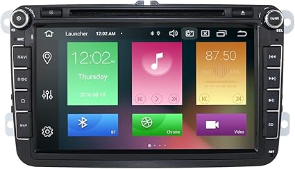 Amazon Co Jp Hizpo 8インチ Android 10 クワッド コア ダッシュ 2 Din ナビゲーション カー ステレオ Dvd プレーヤー Vw Volkswagen Jetta Golf 5 6 Skoda Passat Caddy T5 シート ブルートゥース Gps Rds ラジオ Mirror Linkステアリング ホイール コントロール 用