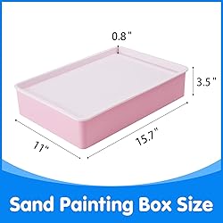 Odoorgames Sand Painting Light Box, Light Table for