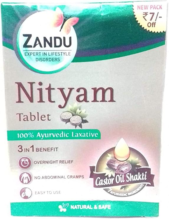 Amazon Com Zandu Nityam Tablet Zandu Nityam Pack Of 3 Health Personal Care