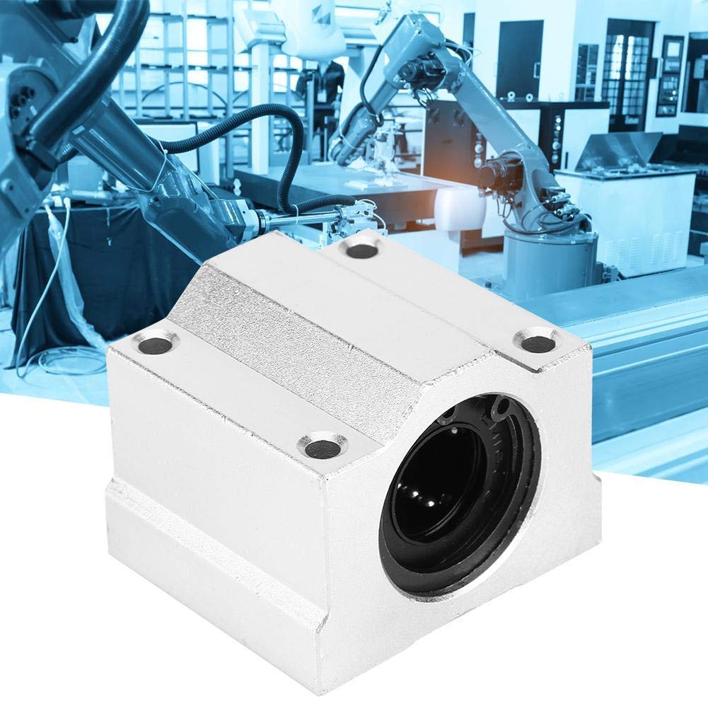 SC30UU Slide Block, 30mm Aluminum Linear Motion Ball Bearing Slide Block, CNC Linear Unit Closed Linear Bearing Slide