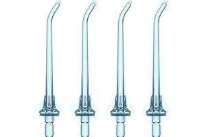FUNSEE Replacement Tips for Oralfree Nicwell Water Flosser, Water Flosser Replacement Heads Oral Irrigator Jet Tip（ Blue）