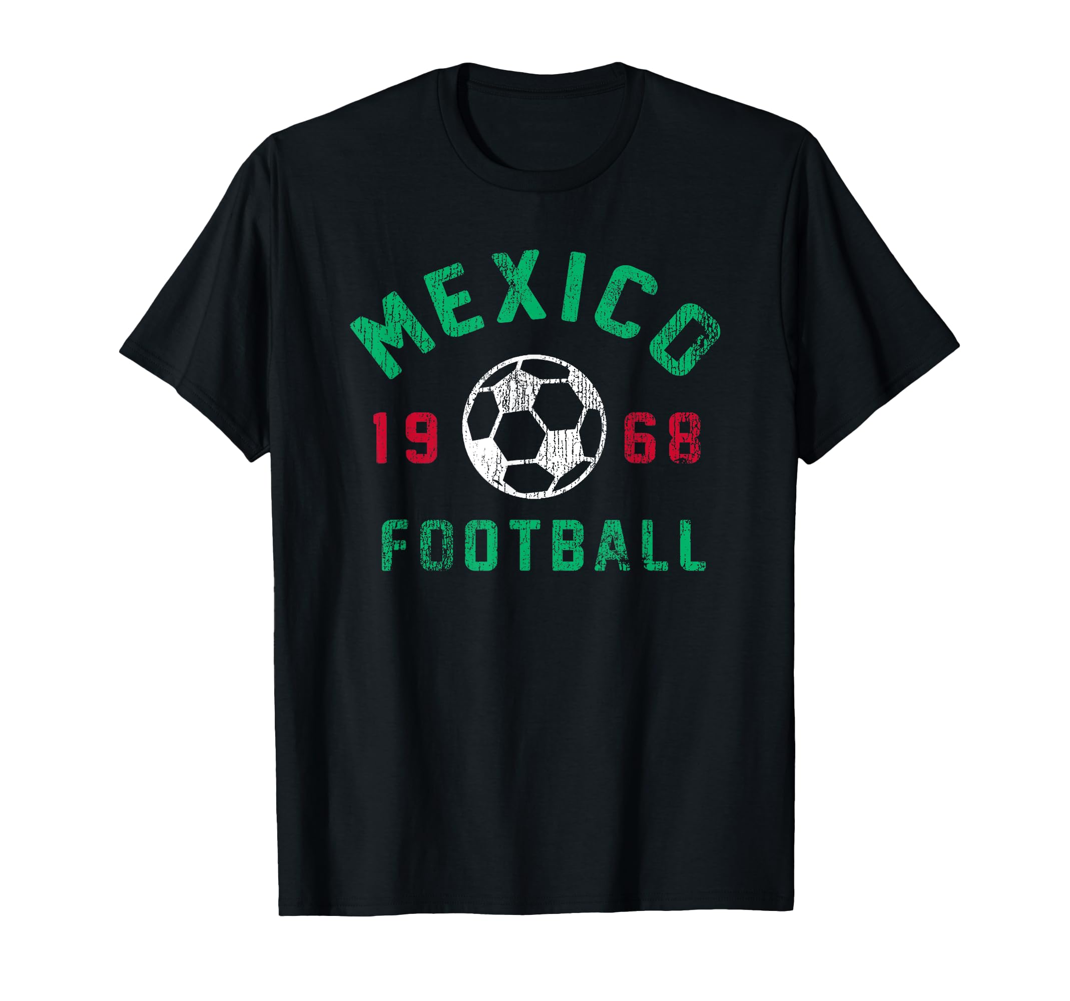 Mexico Football 1968 Center Icon T-Shirt