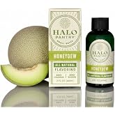Natural HONEYDEW Flavoring Extract by HALO PANTRY (2oz) | Water-Soluble, Dye-Free/Colorless, Gluten-Free, Dairy Free, Zero Su