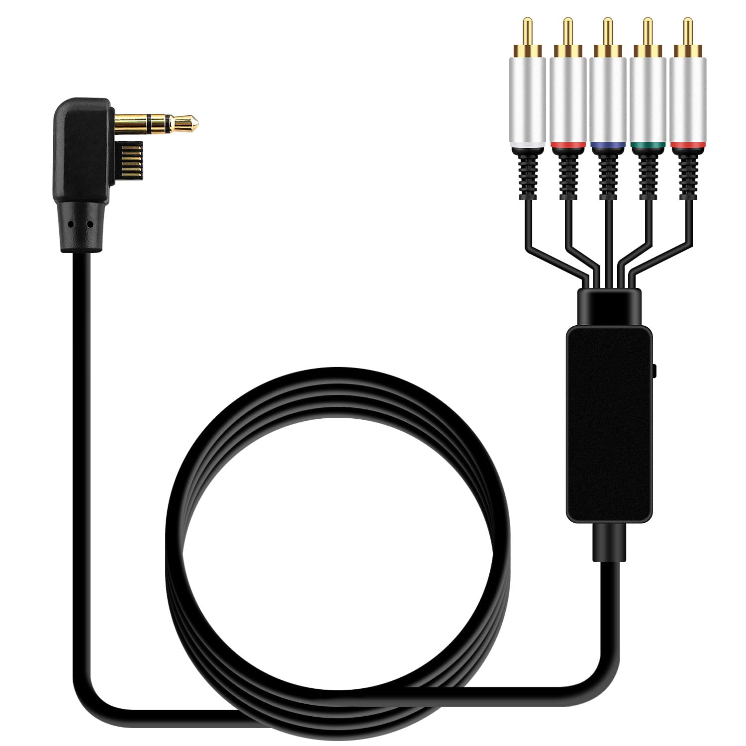 OSTENT AV HDTV TV Audio Video Component Cable Cord for Sony PSP 2000/3000 Console