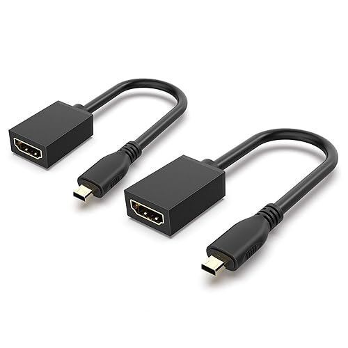 GANA Micro HDMI to HDMI Adapter Cable, Micro HDMI to HDMI Cable