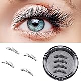 Dual Magnetic False Eyelashes, Dual Magnetic False Eyelashes, Dual Magnetic False Eyelashes for Natural Look, Charming Eyelashes