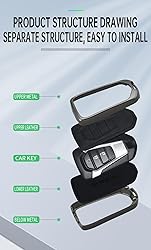 TECART Smart Remote Key Fob Cover Fit for Isuzu New