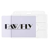 Pawfly 5 Pack Horizontal 2-Card Badge Holder with