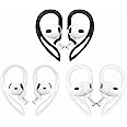 IiEXCEL Compatible with AirPods 4 Ear Hooks, Replacement 360 Angle Rotation Adjustable Length Anti-Slip Sport Earhooks Wing Tips Holder Compatible with AirPods 3 / AirPods Pro 2-3 Color
