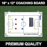 Soccer Tactics/Coaching Board 18in x 12in [45cm x 30cm] - [Net World Sports]