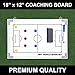 Soccer Tactics/Coaching Board 18in x 12in [45cm x 30cm] - [Net World Sports]