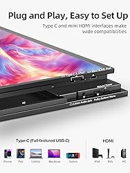 EPORMOT Portable Monitor 18.5 inch 120hz for