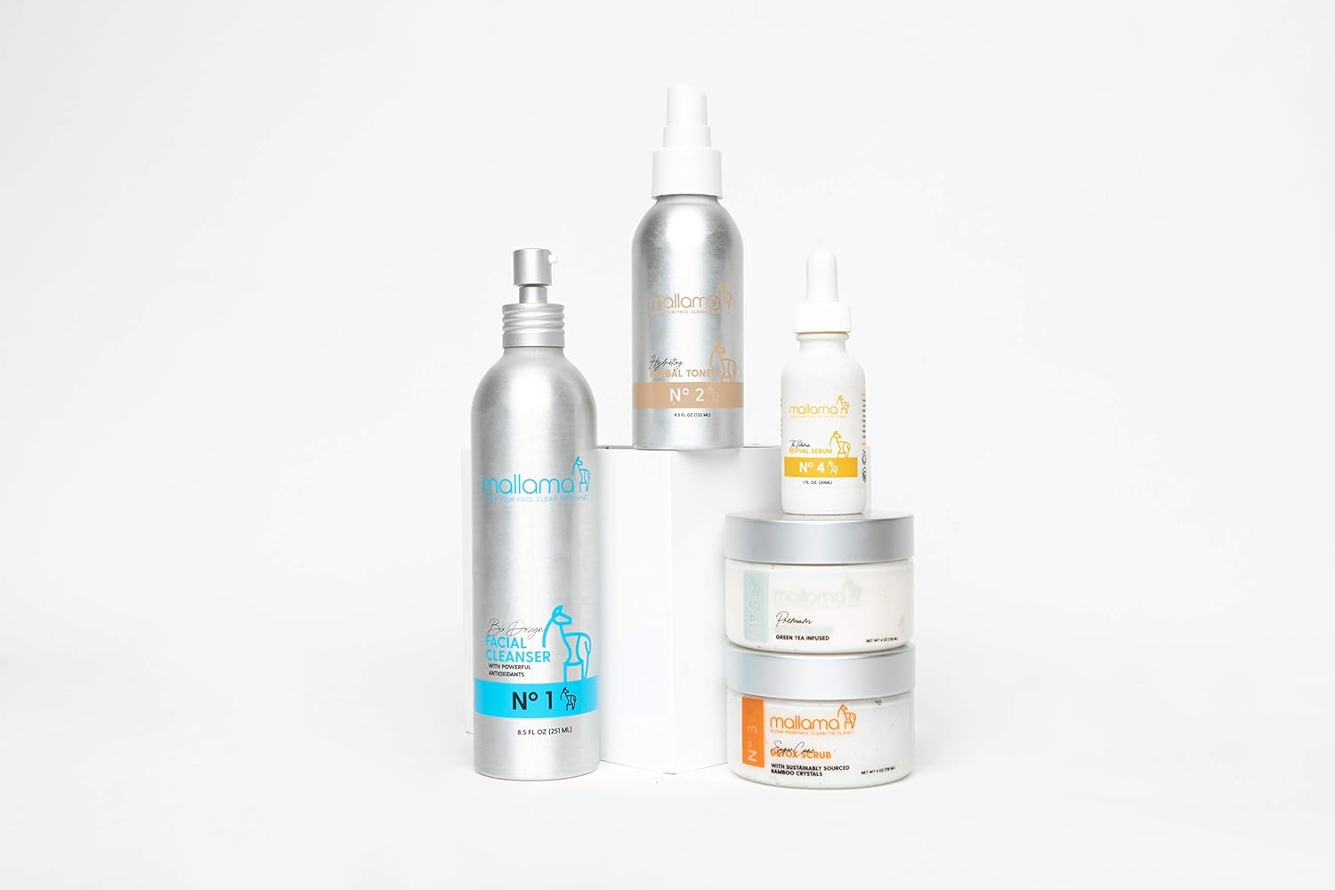 scrubbing cleansing toning moisturizing