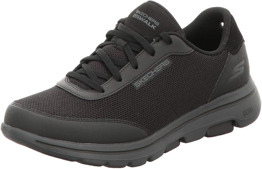 skechers go walk 5 mens white