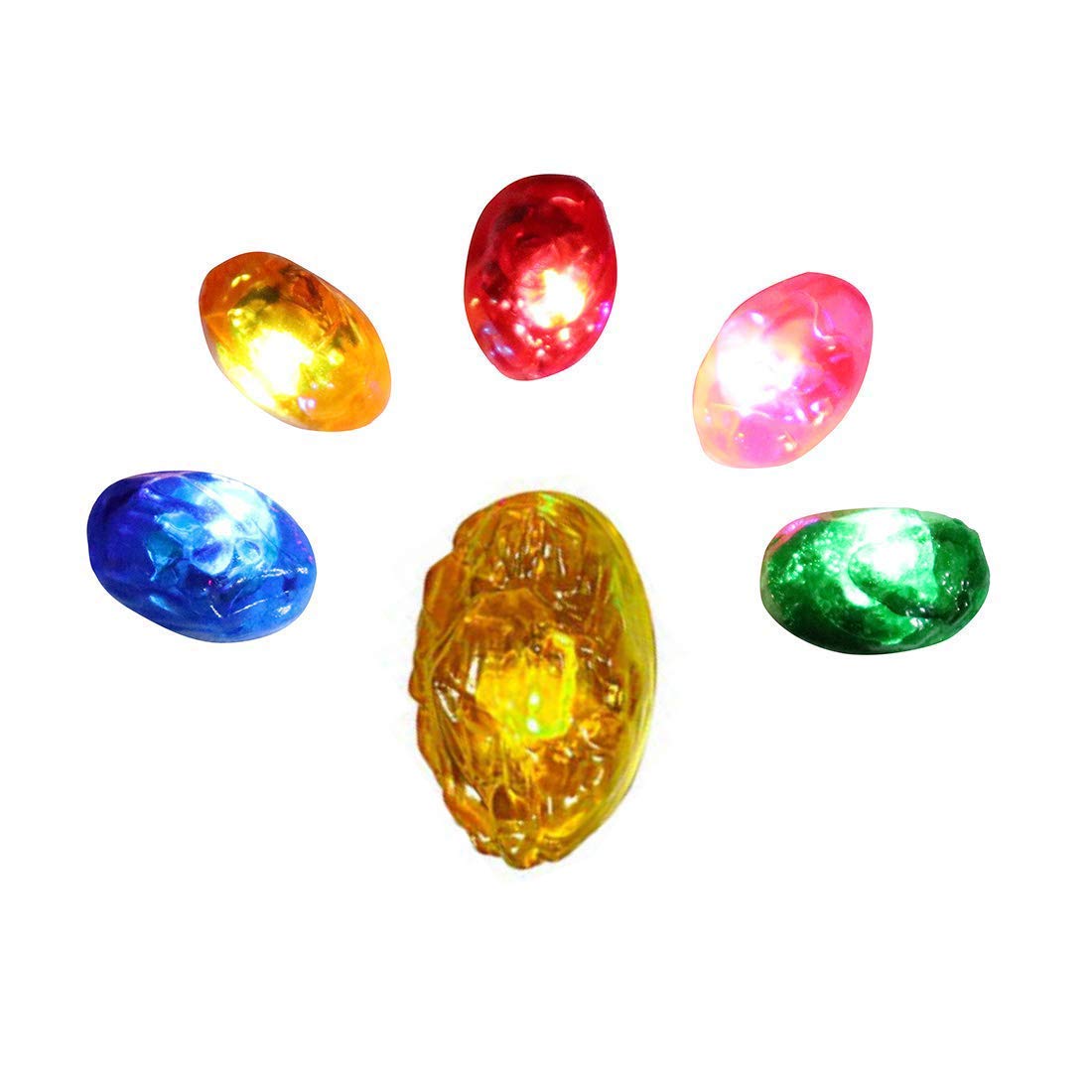 Photo 1 of A Set Replacement Gems for Kid's Thanos Iron Man Infinity Gauntlet