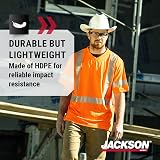 Jackson Safety Western Hard Hat White 19500 Outlaw Style view 2