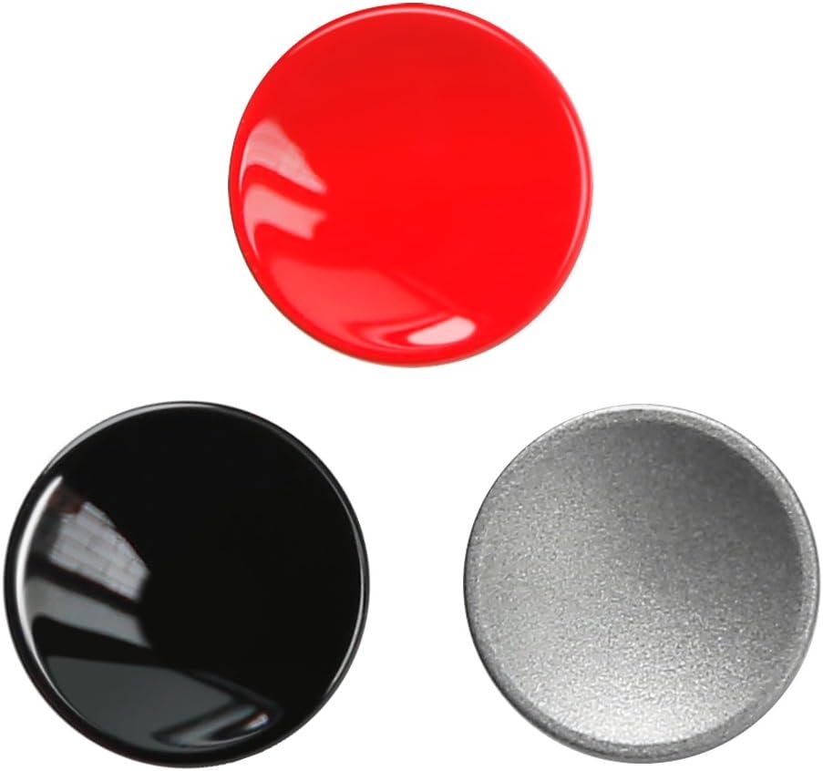 Shutter Release Button, 3 Pcs, for Fujifilm X100F X-T20 X-T2 X-E2S X10 X20 X30 X100T X100 X100S X-E1 X-E2 XPRO-1 SXT-2 X-T10 X-PRO2, Leica M3 M6 M7 M8 M9, Canon, (Brass Concave 11mm, Convex 10mm)