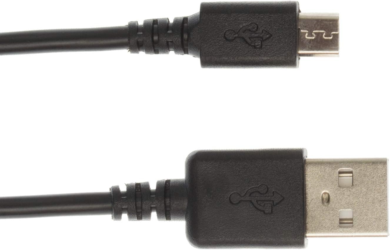 Kingfisher Technology - 90cm Black USB Charger Charging Power and Data Sync Cable Adaptor (22AWG) Compatible with BBK Vivo V7 / V7+ Plus Phone