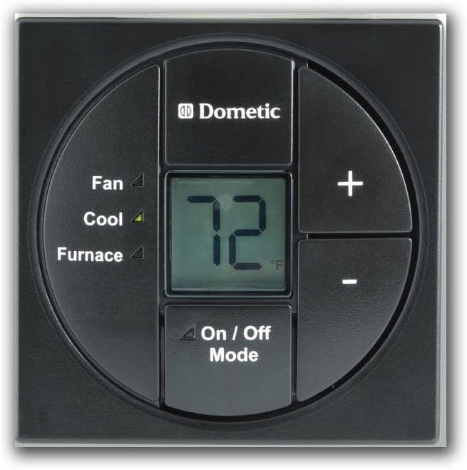 Dometic Single Control Kit LCD Cool Furnace Thermostat 3313189.015