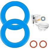 Flush Valve Seal for American Standard & Eljer Toilets, Upgraded Silicone Material 7301111-0070A American Standard Toilet Par