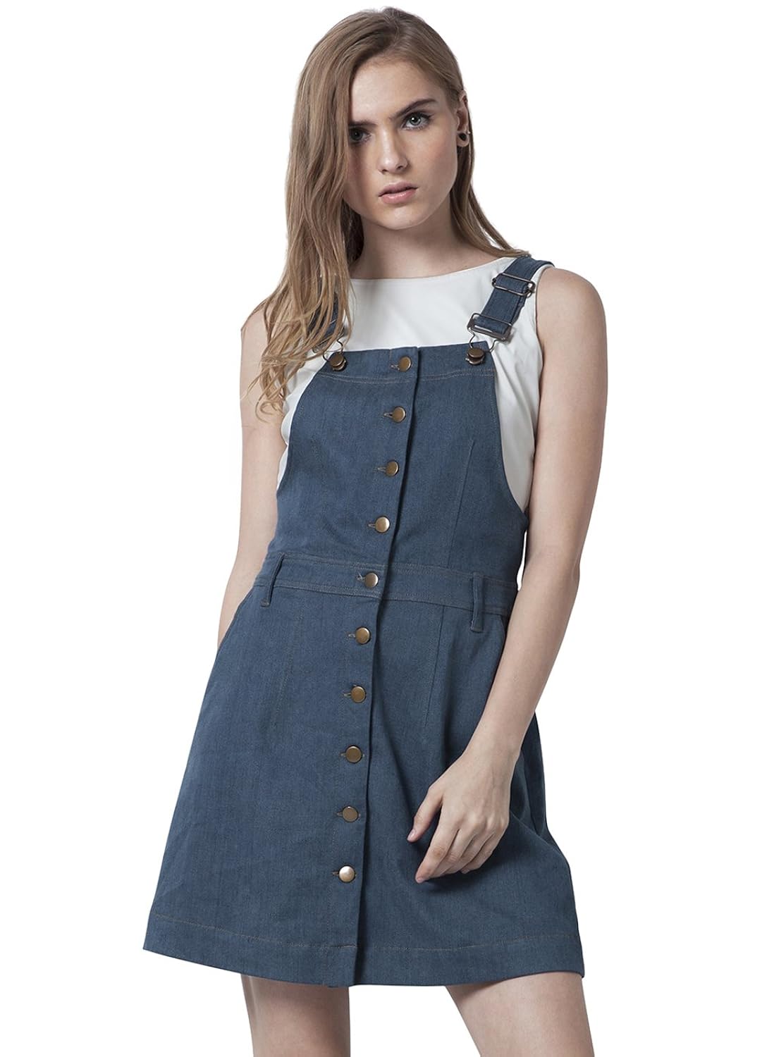 faballey women's denim shirt dress
