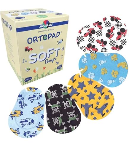 Amazon.com: Ortopad® Bamboo Boys Soft Eye Patches, 50/bx, Jr Size
