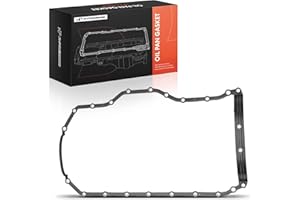 A-Premium 2.5L Engine Oil Pan Gasket Set, Compatible with Jeep Wrangler 1992-1995, Wrangler 1997-2002, TJ 1997-2002, Cherokee