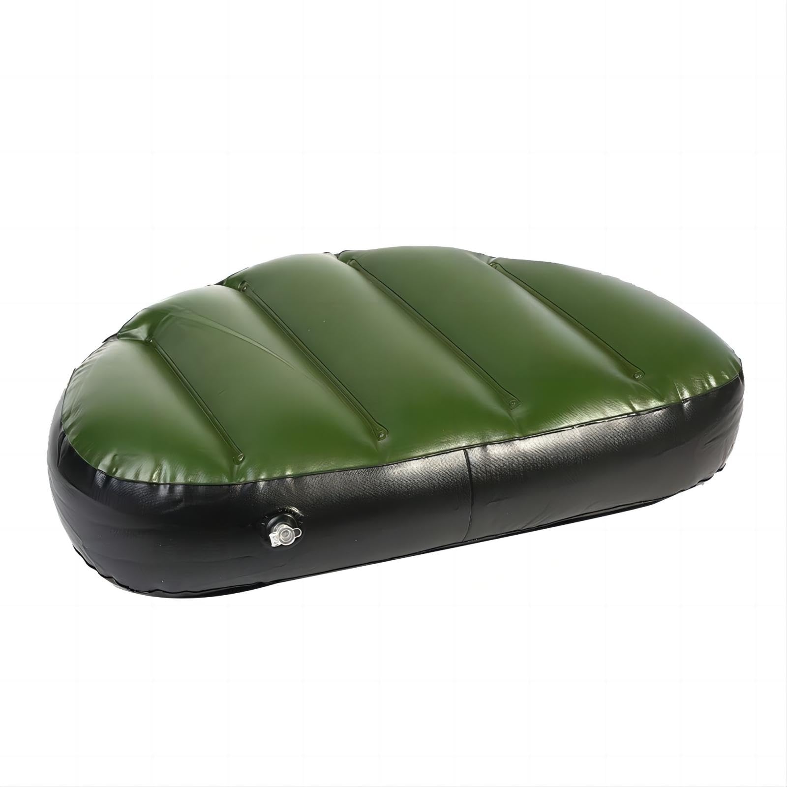 VIFERR Inflatable Boat Cushion, PVC Kayak Seat Cushion Pad Foldable Fishing Air Inflatable Seat Pad for Outdoor Camping Meditation