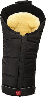 Kaiser 6571125 - Fußsack &#34;Sheepy&#34;, Farbe schwarz