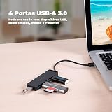 VENTION USB Hub 3.0 4-Port USB Splitter with 100cm Extension Cable view 4