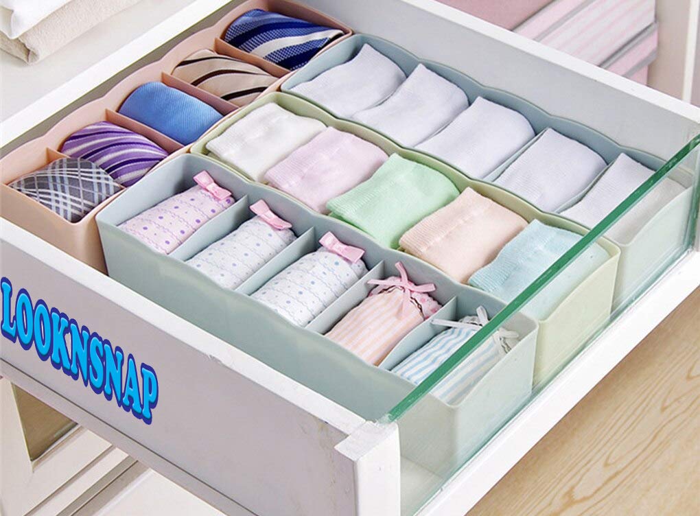 LookNSnap Multipurpose Plastic Storage Drawer Socks Undergarments