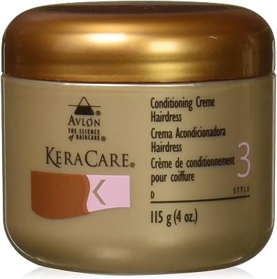 KeraCare Conditioning Creme Hairdress Ultra-Light Conditioning Cream 4oz