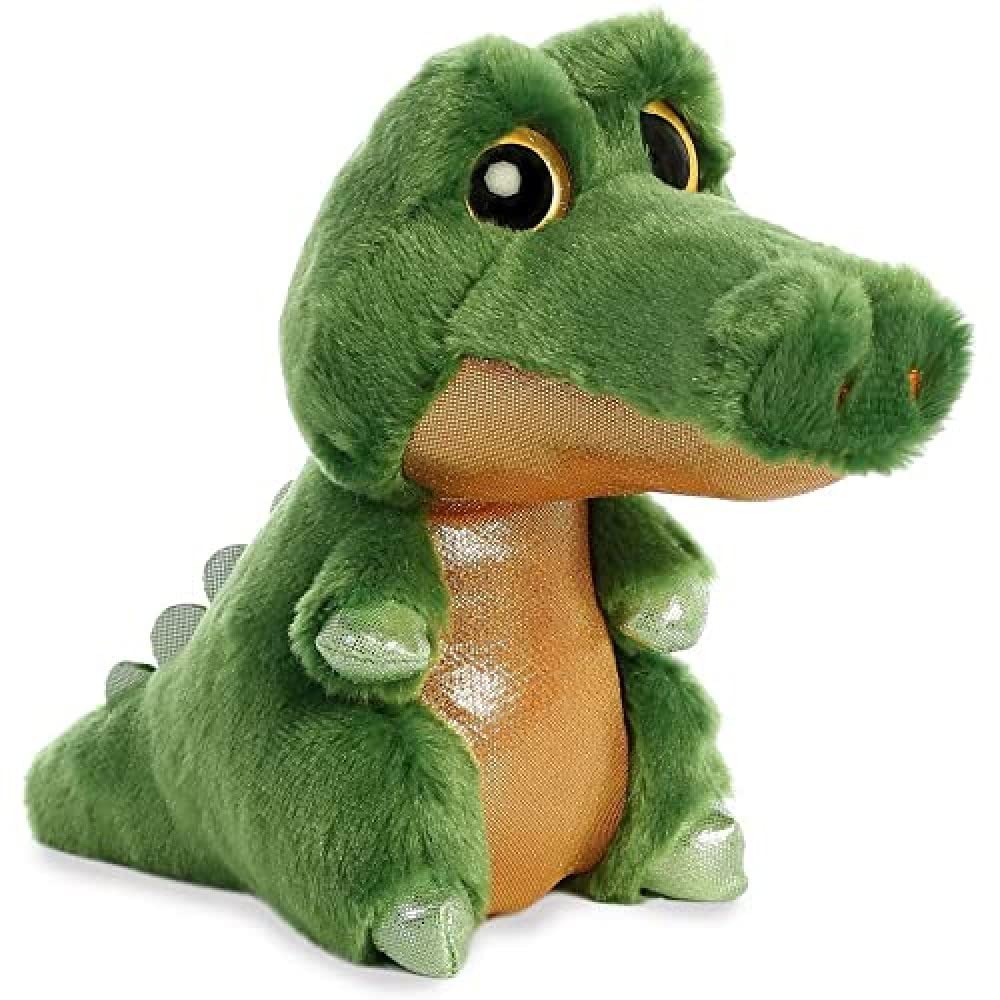 Aurora, 61031, Sparkle Tales, Snaps Crocodile, 7In, Soft Toy, Green